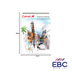 CAMEL  A4 140GSM Sketch Book - 30 Sheets